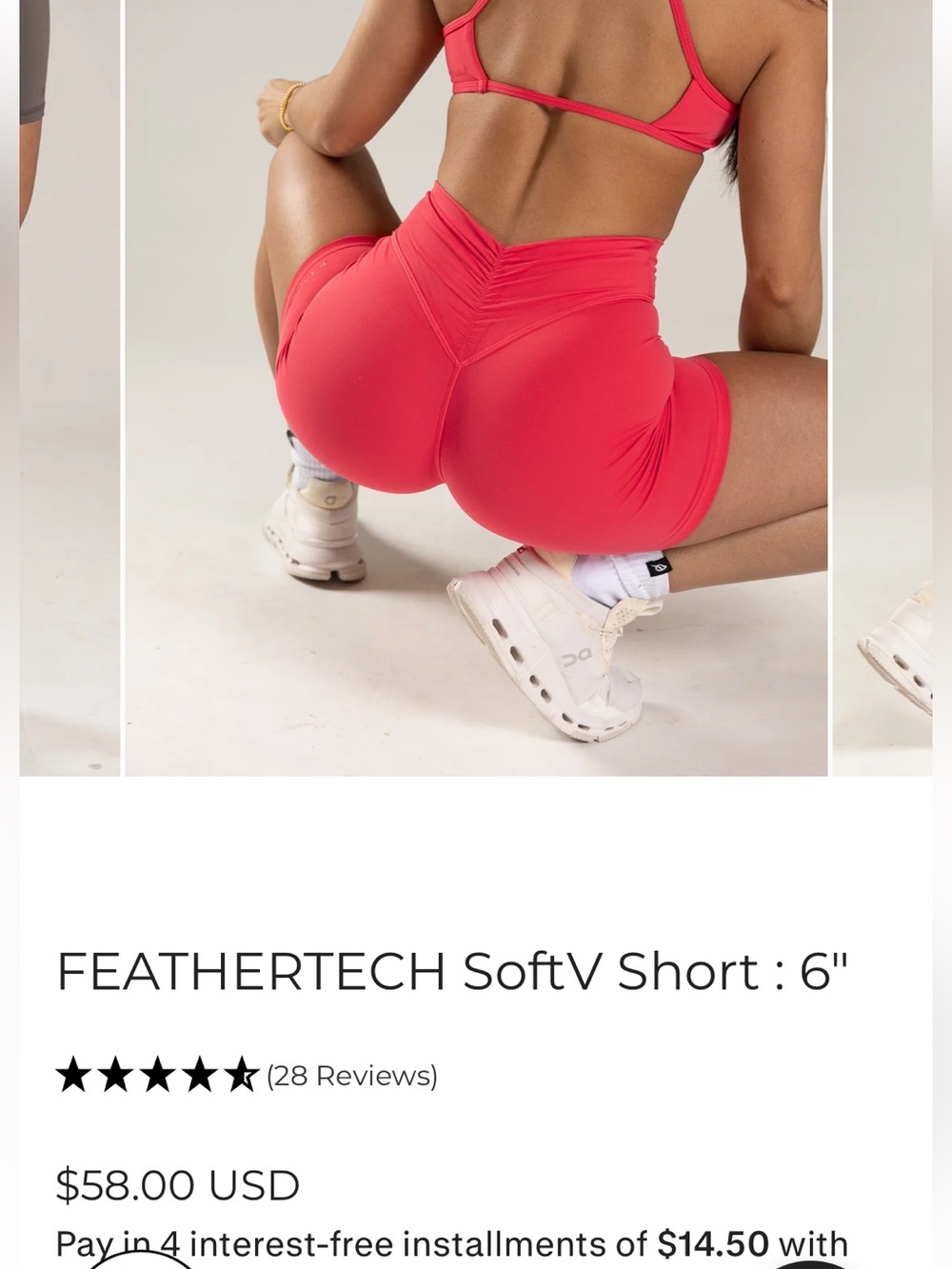 P’tula shorts feather tech